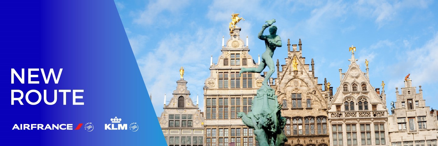 KLM to launch new route to Antwerp