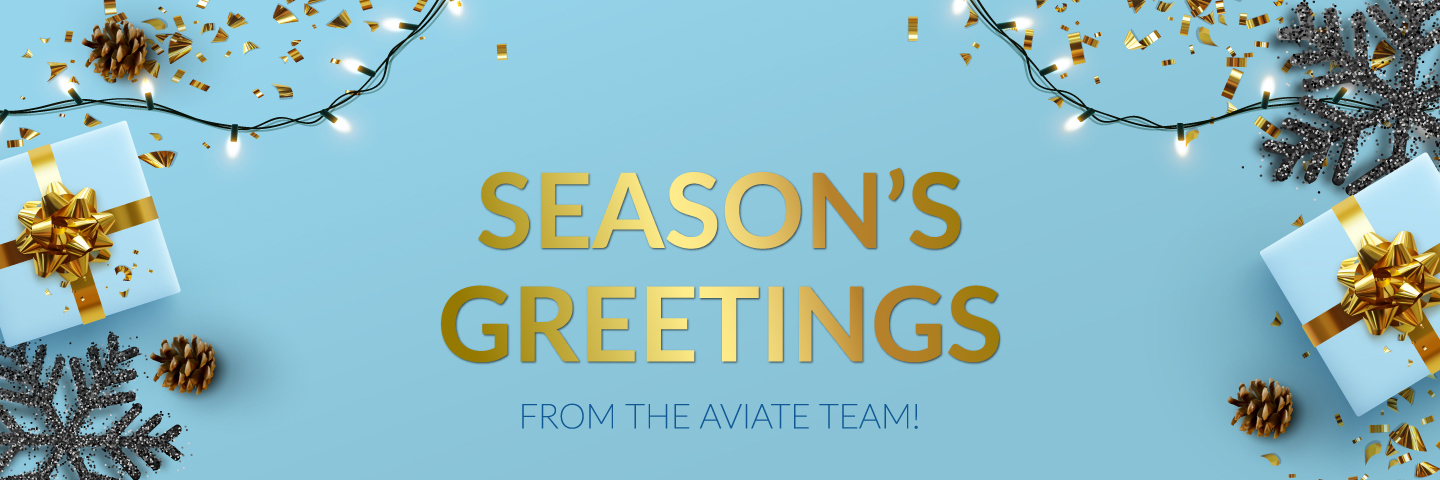 Seasons Greetings from the Aviate Team