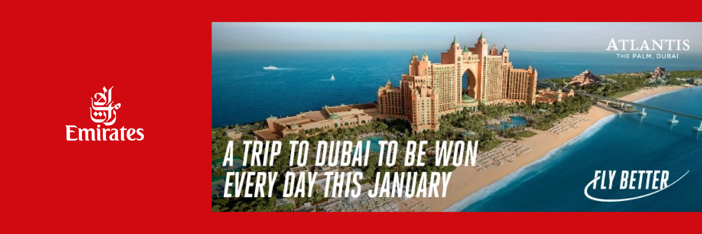 Emirates January Daily Prize Draw