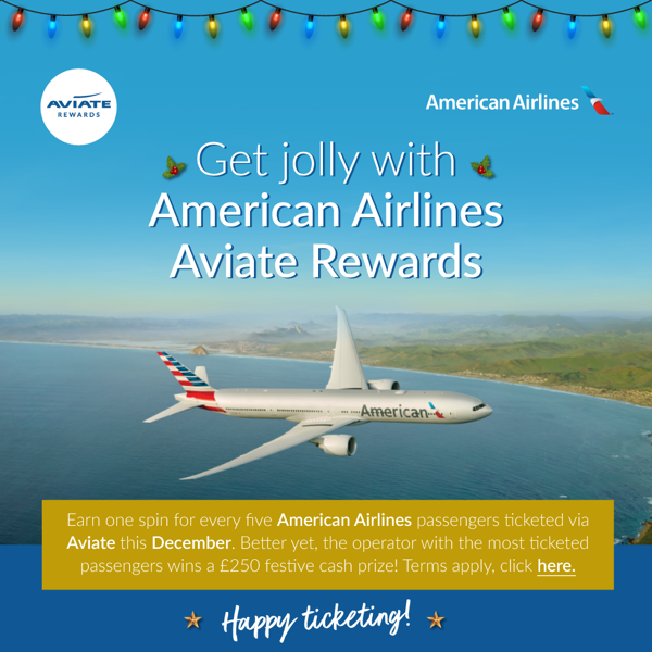 Image for American Airlines Aviate Rewards - December 