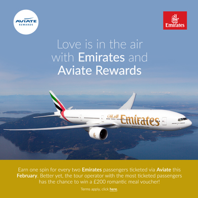 Image for Aviate Rewards EK Feb Campaign