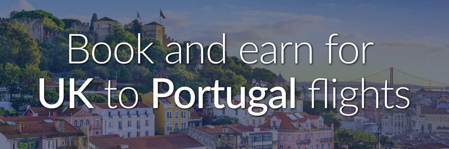 Book and earn for UK to Portugal flights